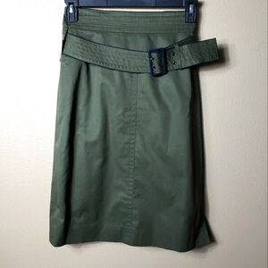 Escada Wrap A Round Belt Pencil Skirt-Size 10/38